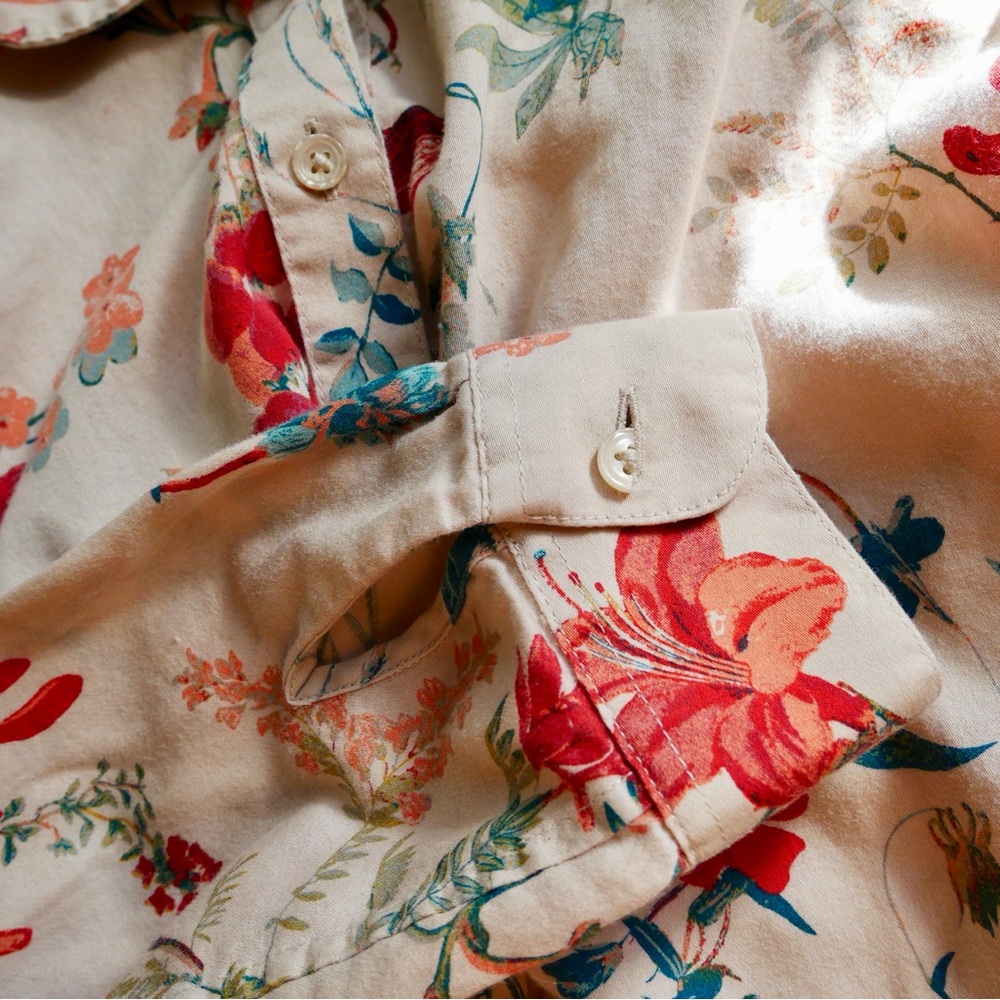 Floral Patterned Button Down - image 6